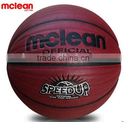 New arrival Durable PU Leather basketball customized