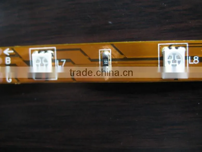 CE and RoHS approved DC12V rgb led strip 5050 60leds/m 14.4w
