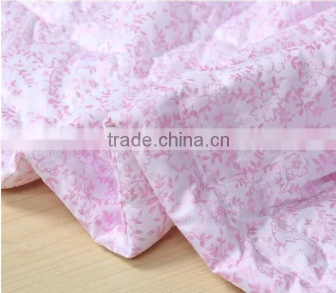 2015 Latest luxury design china factory wholesale pure handmade patchwork silk fitted quilt