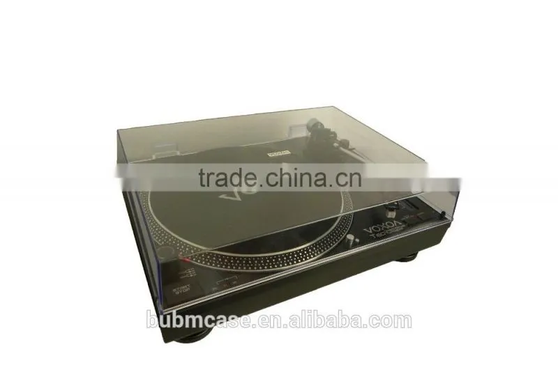 VOXOA T60 high torque direct drive motor DJ Turntable with switchable forward and reserve play mode