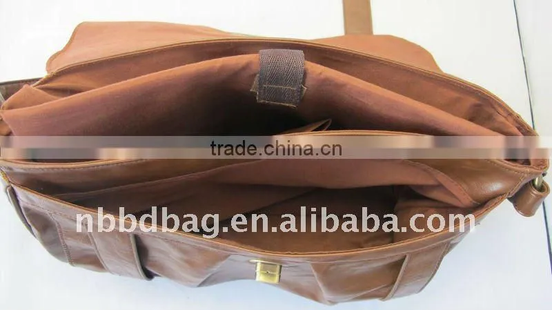 New leather computer bag messenger bag for laptop