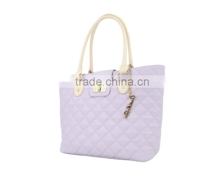 2016 women quilted fabric tote bags