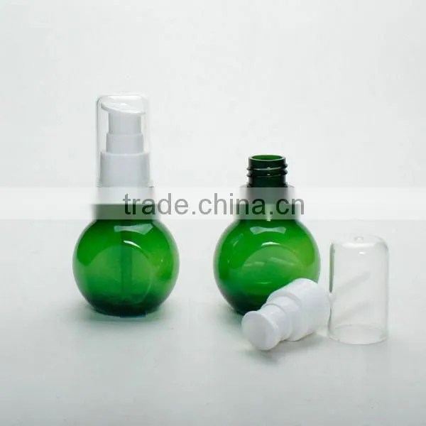 Treatment pump PET 60ml Ball Green Clear