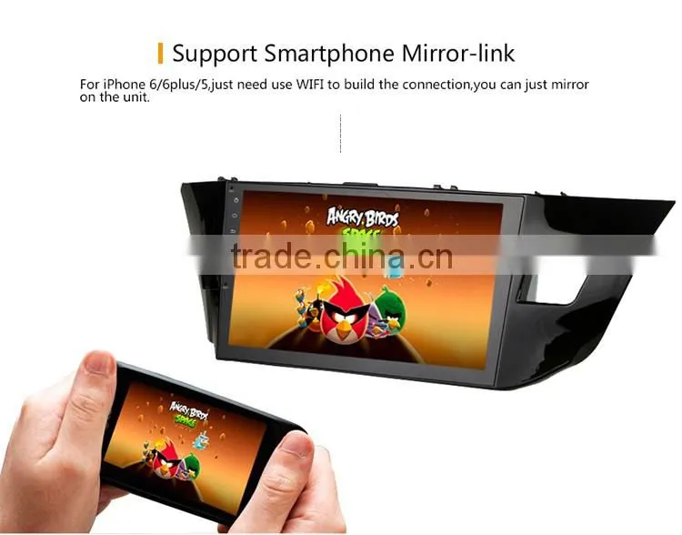 10.2 Inch Phone connection player dvd with gps for car