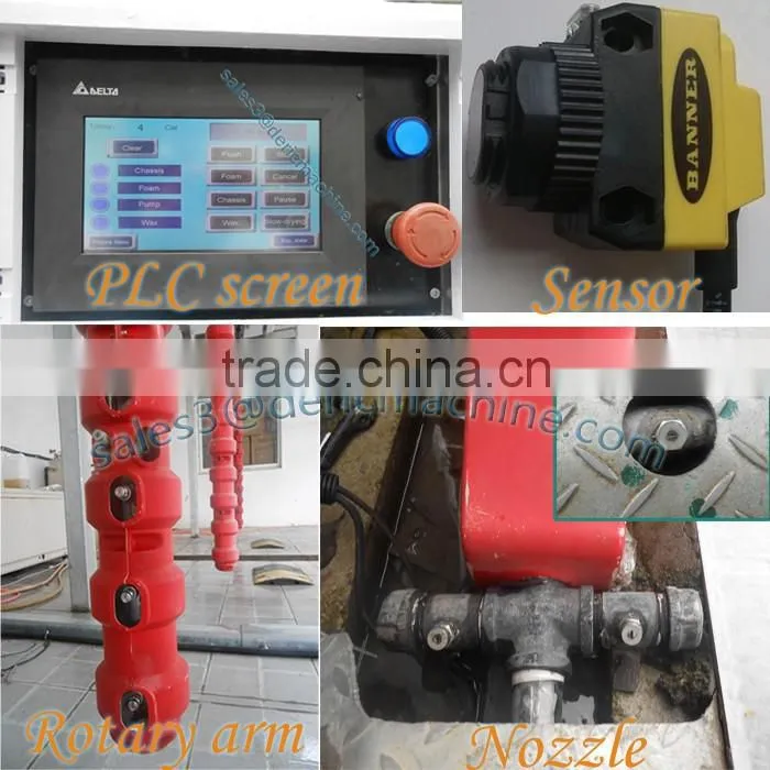 High Pressure Automatic Car Wash Machine Price Low with One-arm