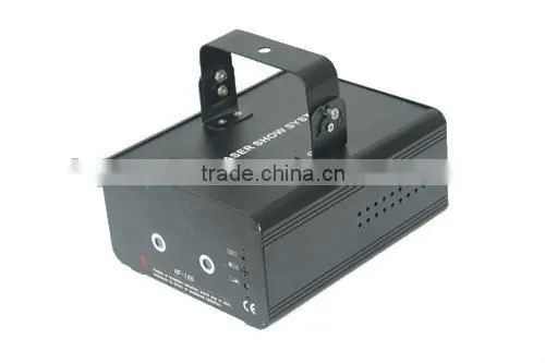 Double heads red and green laser show night club lighting