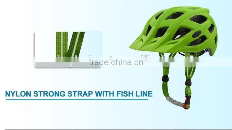 2016 new arrival Cross cycling helmet with sun visor, MTB cycle helmet road with CE CPSC
