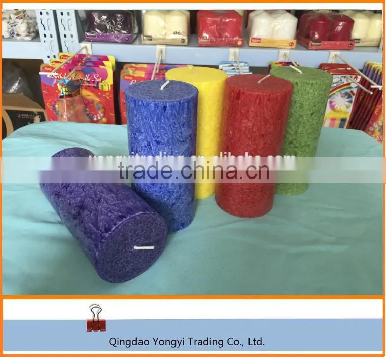 Flameless Pillar Candles Set/Cheap Decorative Pillar Candles