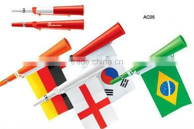 Hot Sales 2014 Brazil Soccer Horn For Football Fans World Cup Horns