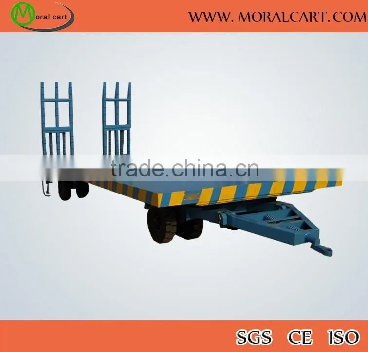 6x4 single axle box trailer