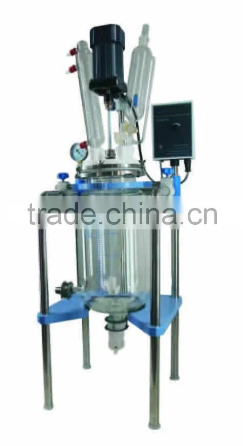 Jacketed Glass Reactor 2L