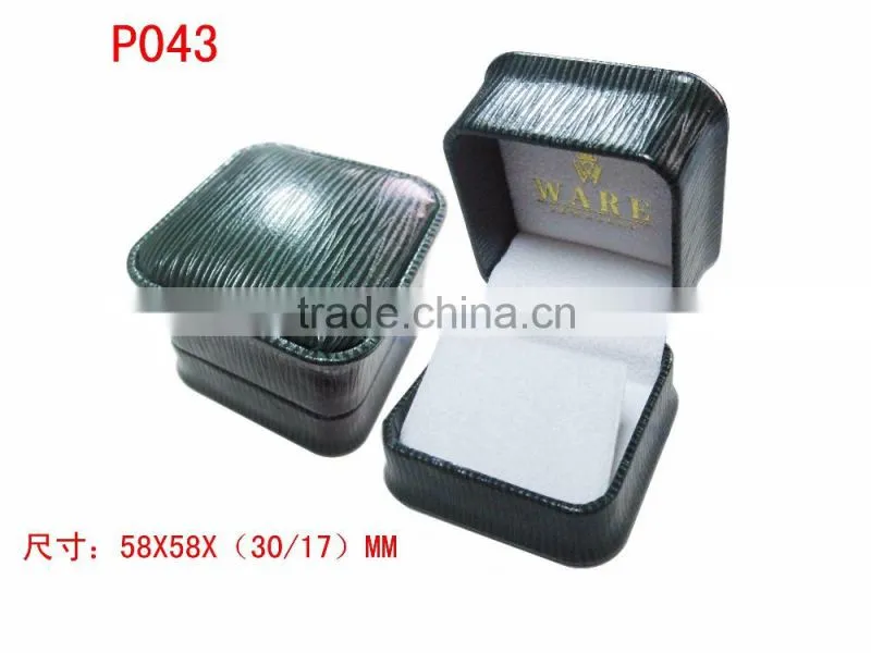 Leather jewelry box