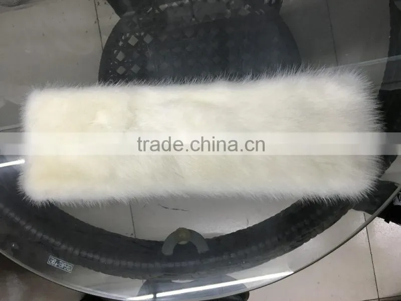 wholesale real mink fur headband for women