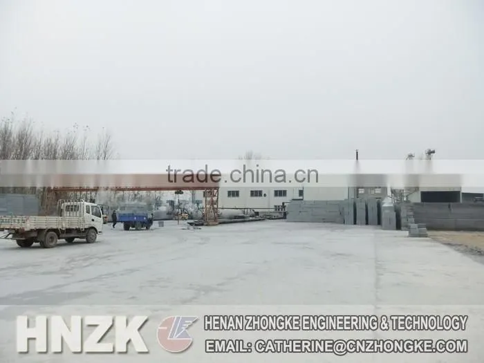2016 alibaba China supplier autoclaved aerated concrete machine in brick making machinery