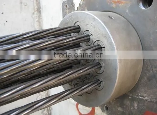 hot dipped galvanized 7 wires steel stranded wire
