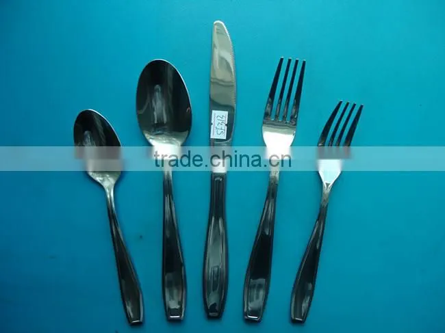 Hot sale low price mirror polish stainless steel cutlery