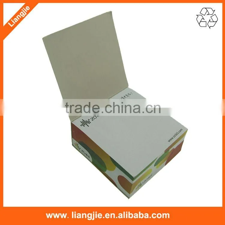 Hot sell sticky note cube on pallet