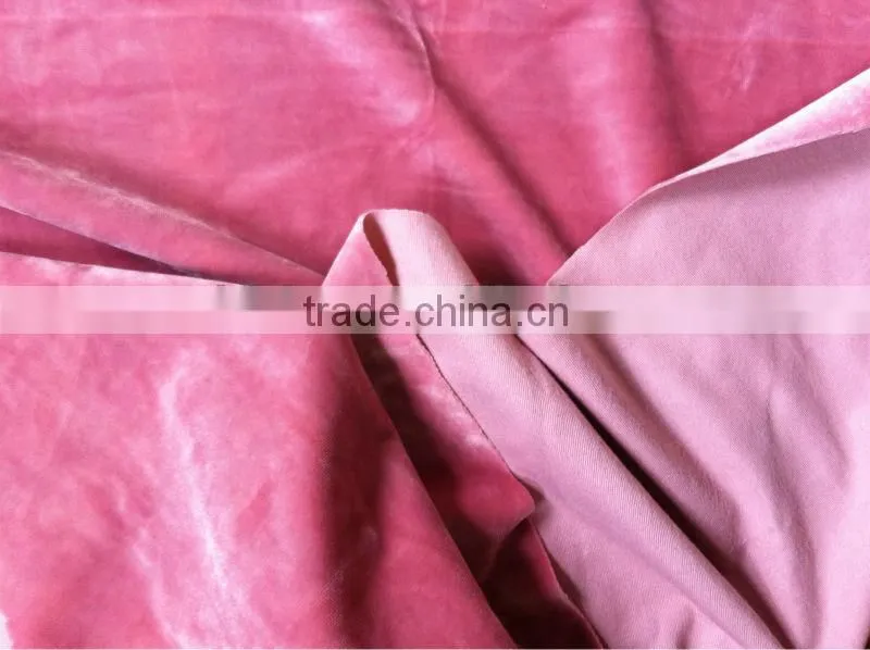 luxury velvet fabric for Fashion and High Qaulity Toy