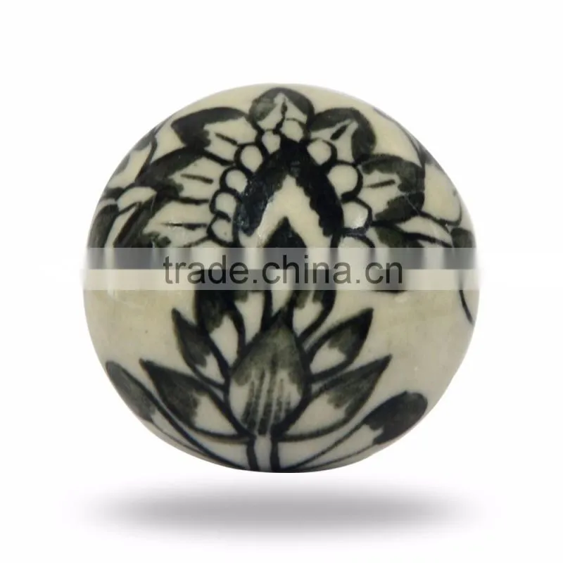 ceramic--Round-grey-white-swirl
