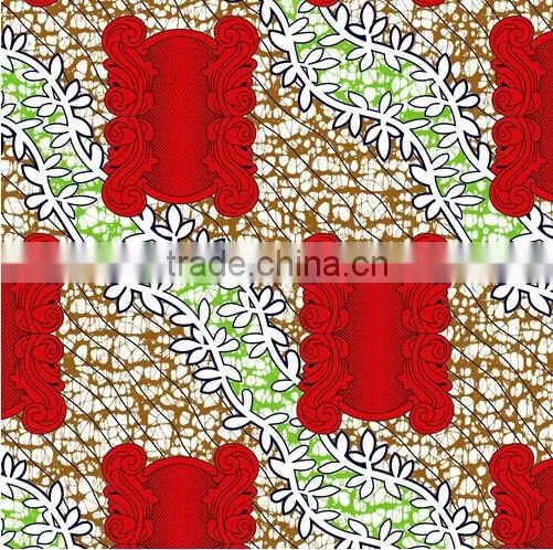 HOT SALE!!!wholesale china factory 100% cotton african wax printed fabric