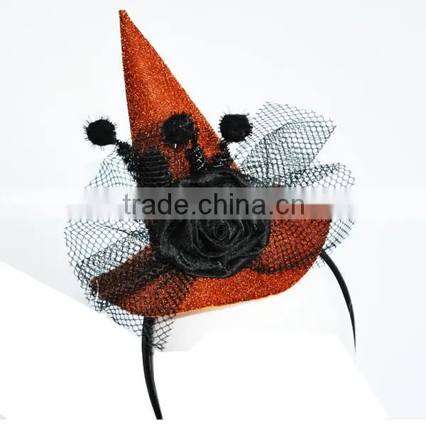 HALLOWEEN PARTY ACCESSORIES FASION GREEN WITCH HAT HEADBAND
