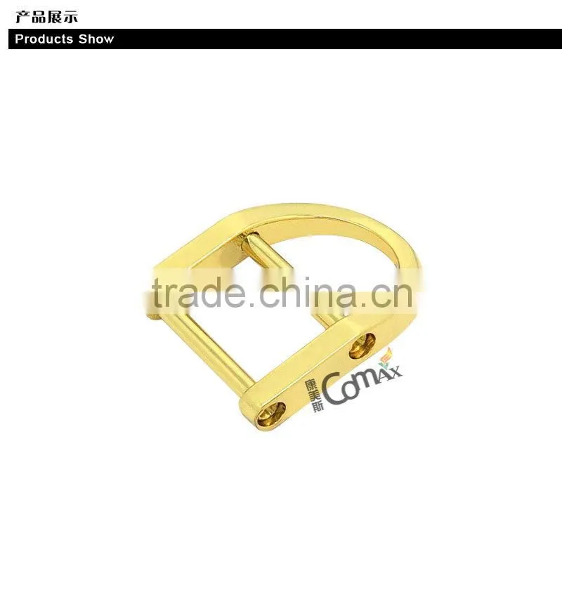 Fashion gold adjustable bag buckle metal hat buckle