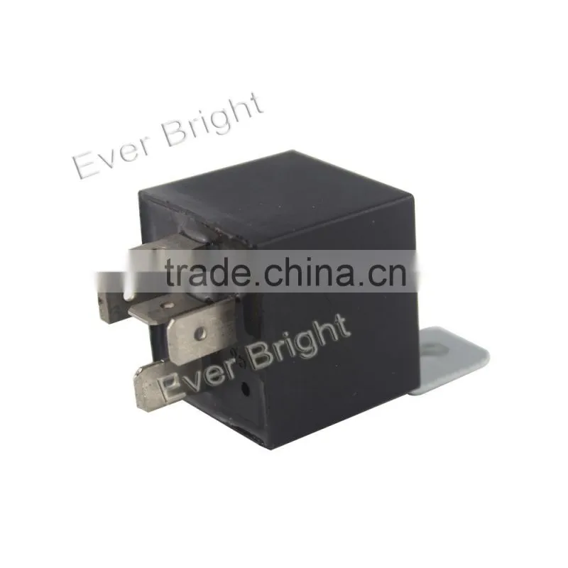 12V 80A Five-feet black waterproof auto relay