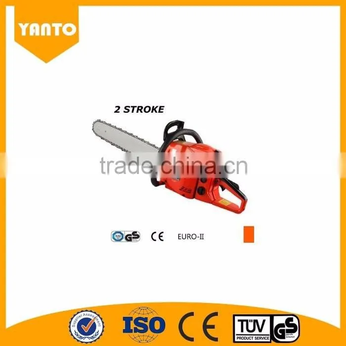 High Quality petrol portable chain saw wood cutting machine for garden use