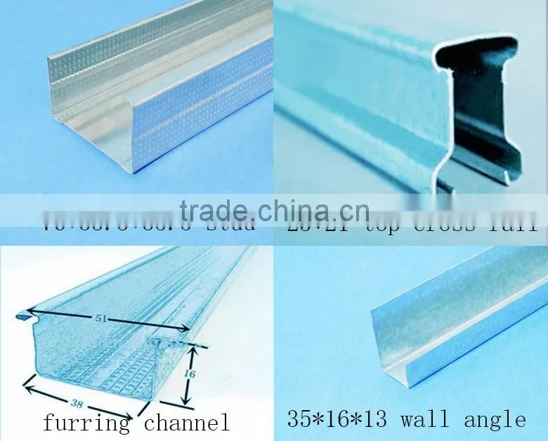cold rolled steel C channel