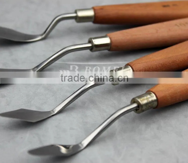 wood handle palette painting knife