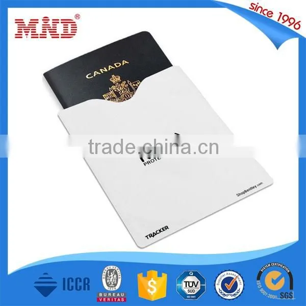 MDBS17 Custom Print RFID Blocking Sleeve For Credit Cards