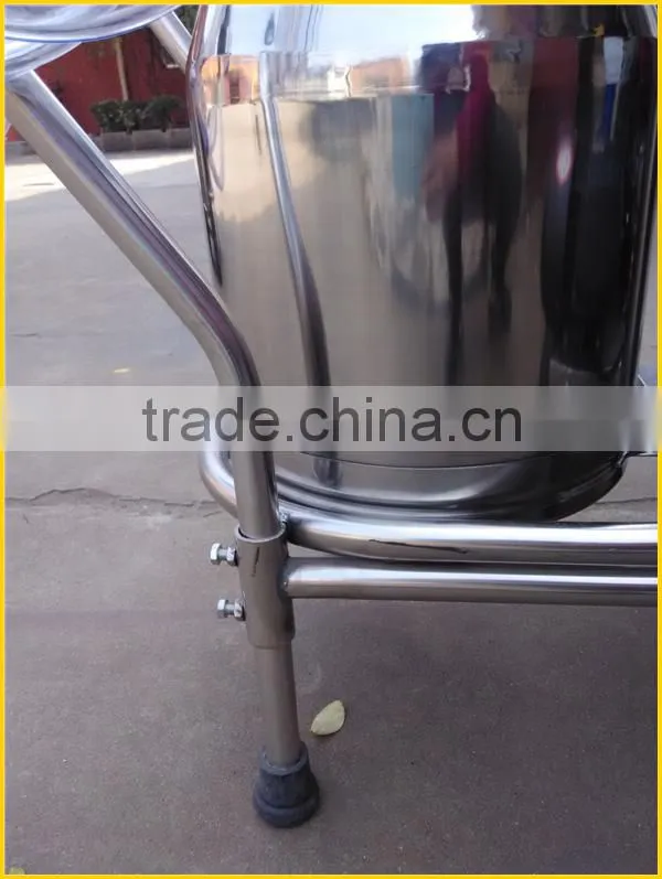 two buckets vacuum pump milking machine