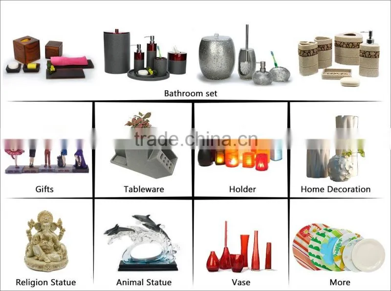 Nice looking resin ocean souvenir resin home decoration