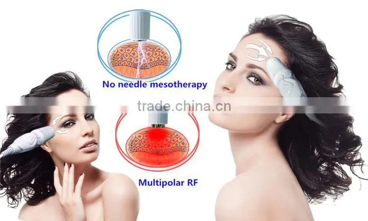 RF radio frequency facial treatments No-Needle Mesotherapy Device