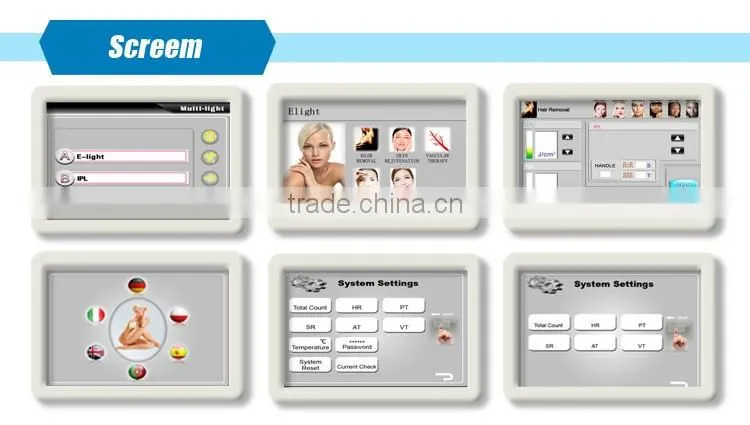 multifunctional ipl/elight/rf/face lifting beauty salon equipment for sale