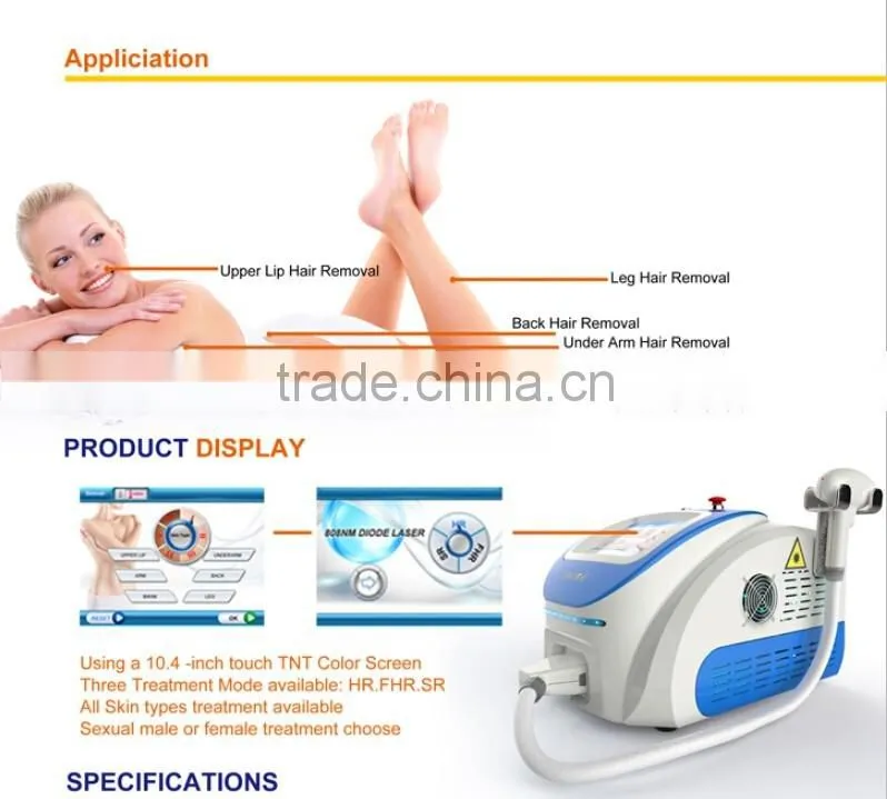 CE Approved Professional Laser Hair Removal Machine