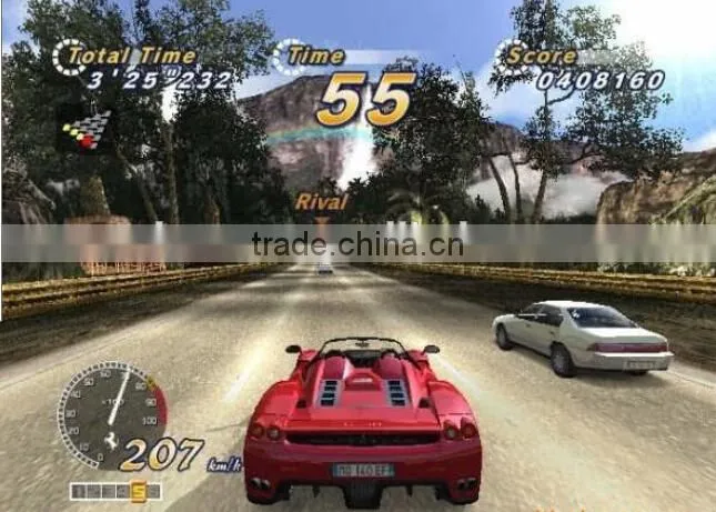 3D sonic car racing game machine,electronic racing car game machine