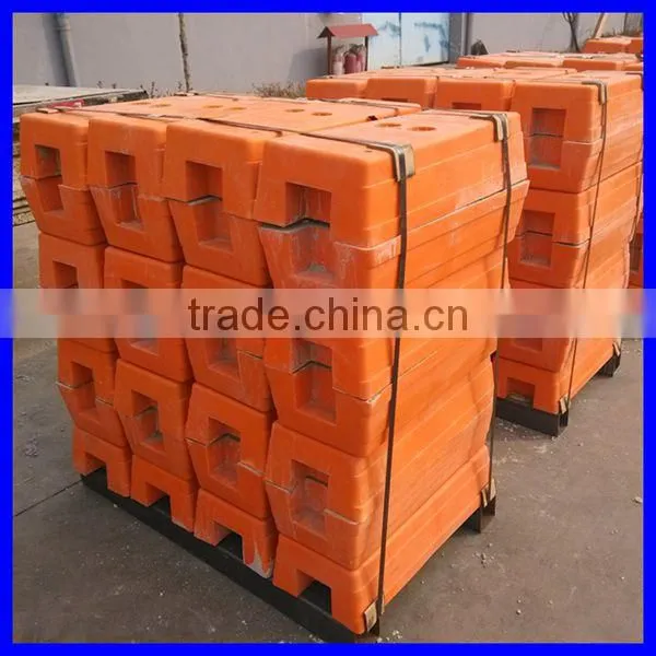 ISO9001:2008 Temporary Fence Box Plastic Feet