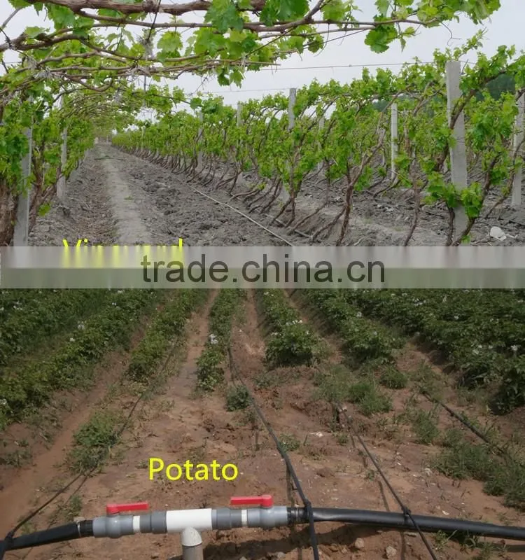 farmland plastic flat emitter drip irrigation pipe price