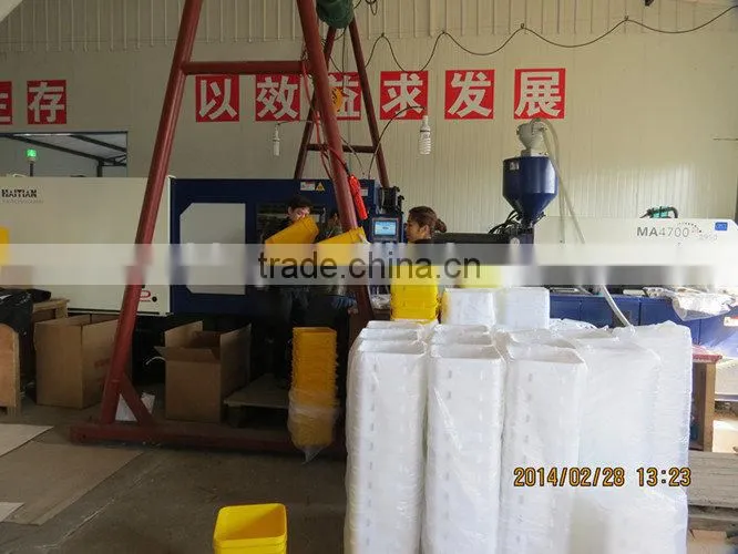 utility 8L PP Plastic round pail with lid