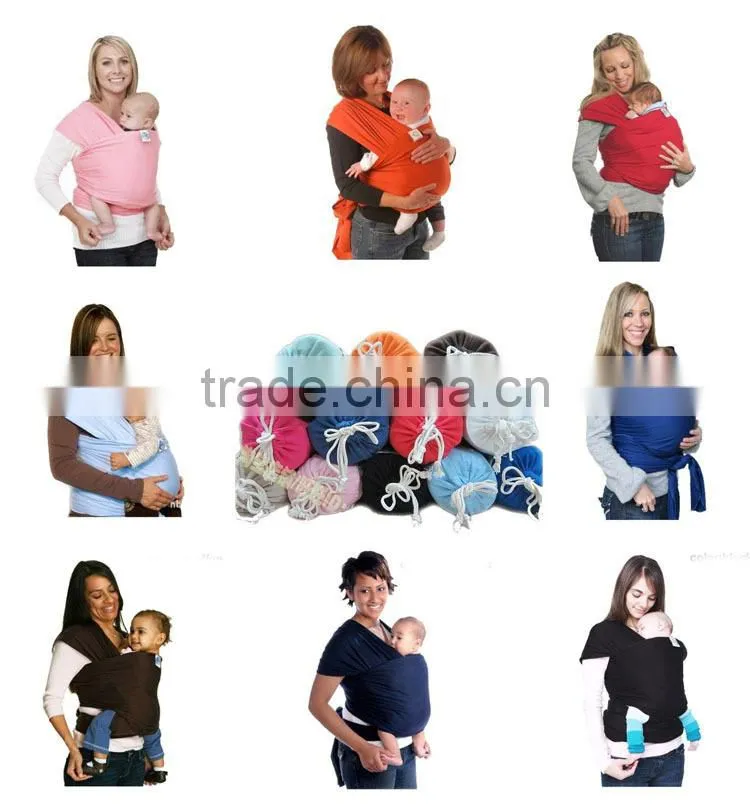 Customize baby sling stretchy wrap carrier for newborn baby/baby carrier wrap