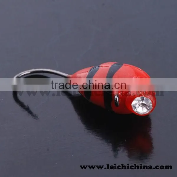 Super Cheap Rain Drop With Rock Eye Tungsten Ice Jig