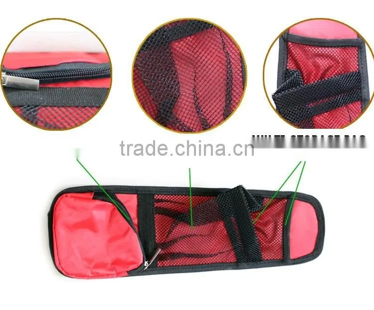 Universal Nylon Car Seat Side Multi Pockets Storage Bag/Car Interior Seat Cover Hanging Bags with Storage Pockets Seat Bag