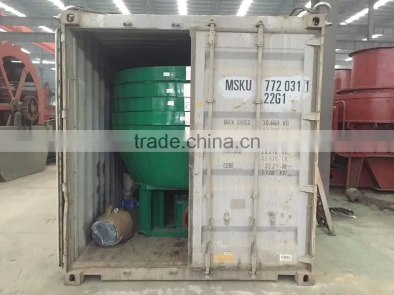 Good tungsten ore separator/wet pan mill/grinder