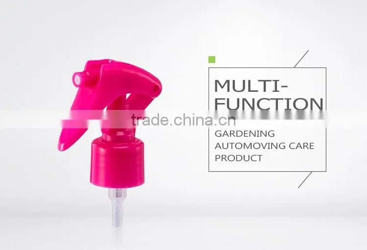 2016 hot sale high quality new upside down 24/410 plastic green trigger sprayer