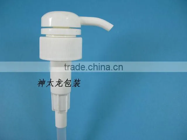 white plastic lotion pump cream dispenser pump 33/410