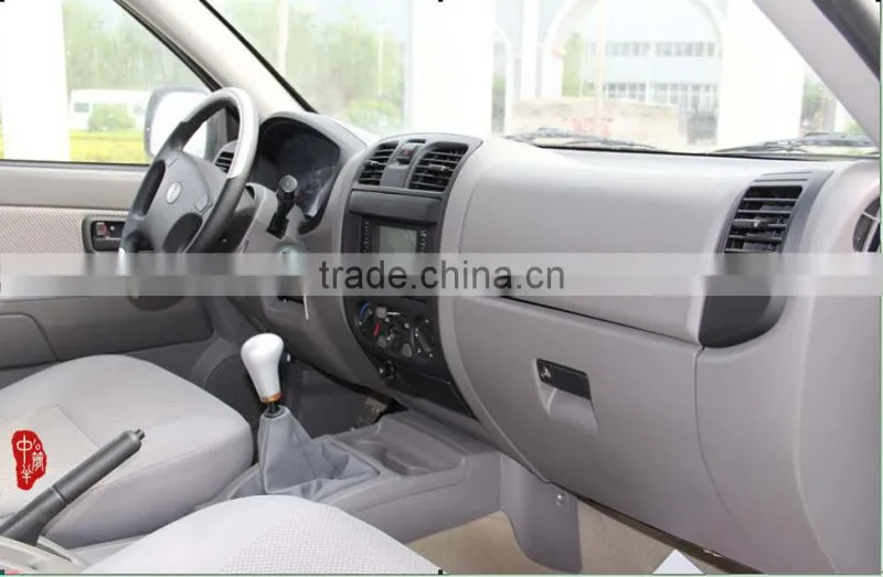 China 4x2 double cabin pickup petrol (diesel is available)