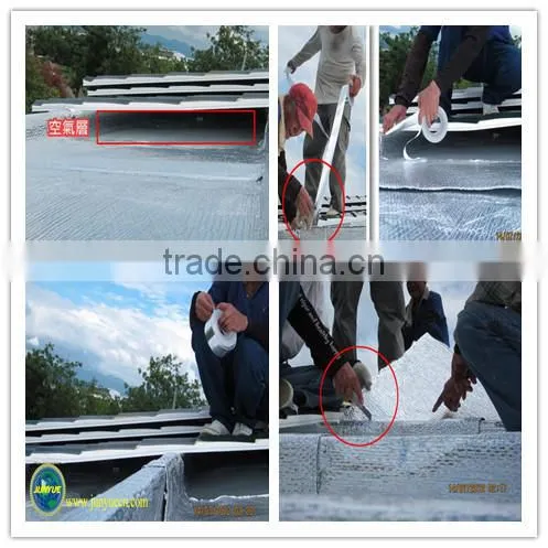 aluminum foil air bubble insulation heat keeping material