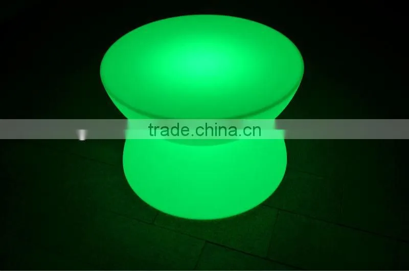 2 parts detachable decorative indoor/outdoor LED Round table