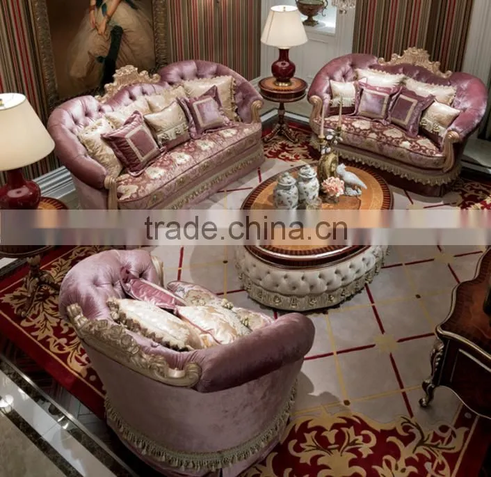 New design living room solid wood oval coffee table